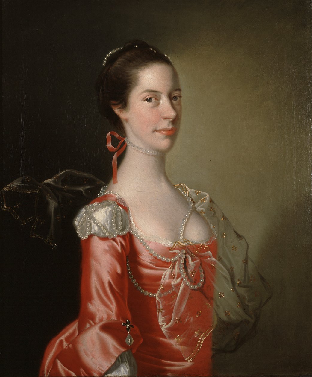 Portrett av en dame av Joseph Wright of Derby