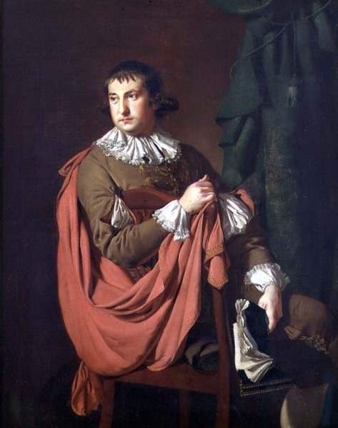 Samuel Lankford (1699-1750) (olje på lerret) av Joseph Wright of Derby
