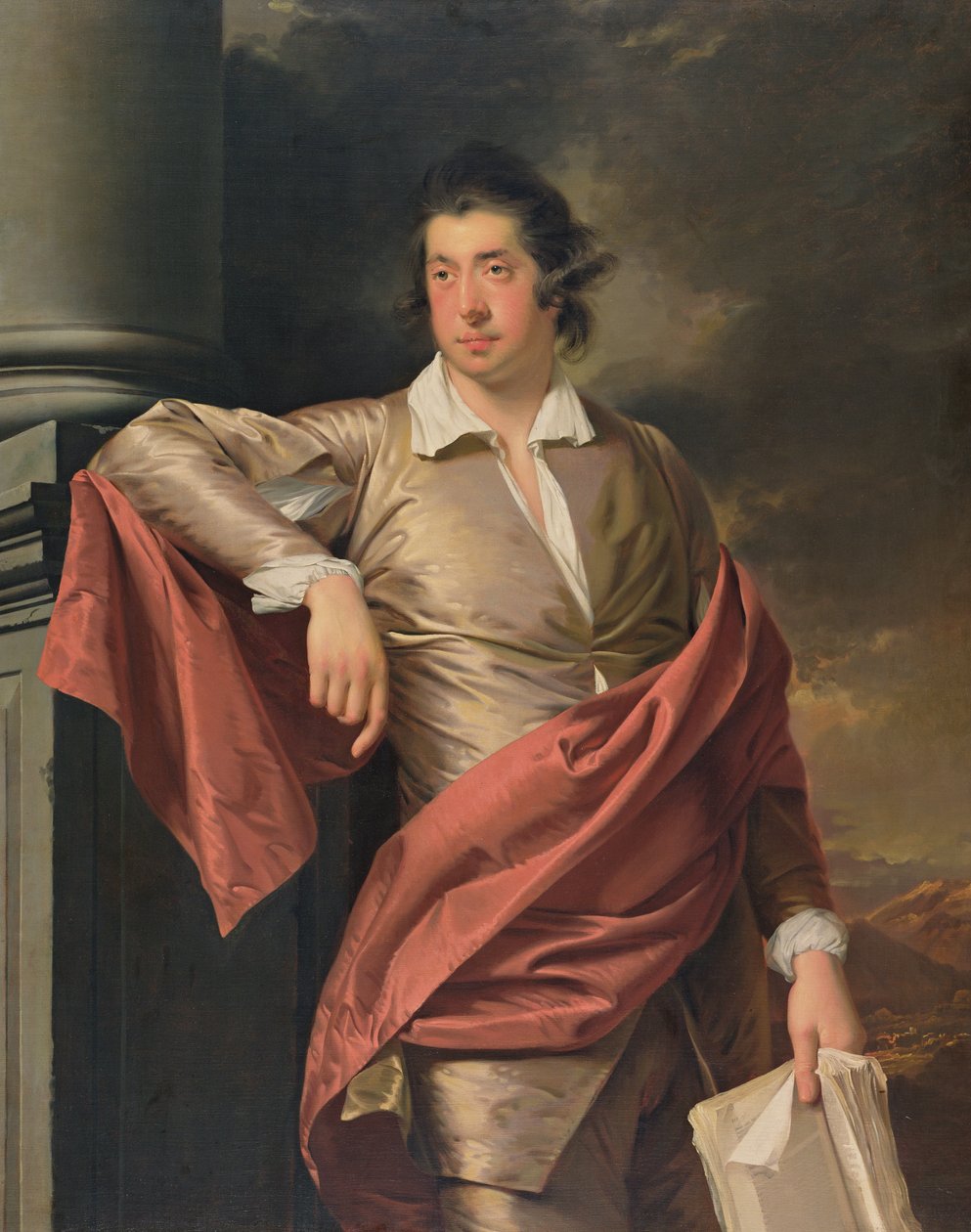 Thomas Day (olje på lerret) av Joseph Wright of Derby