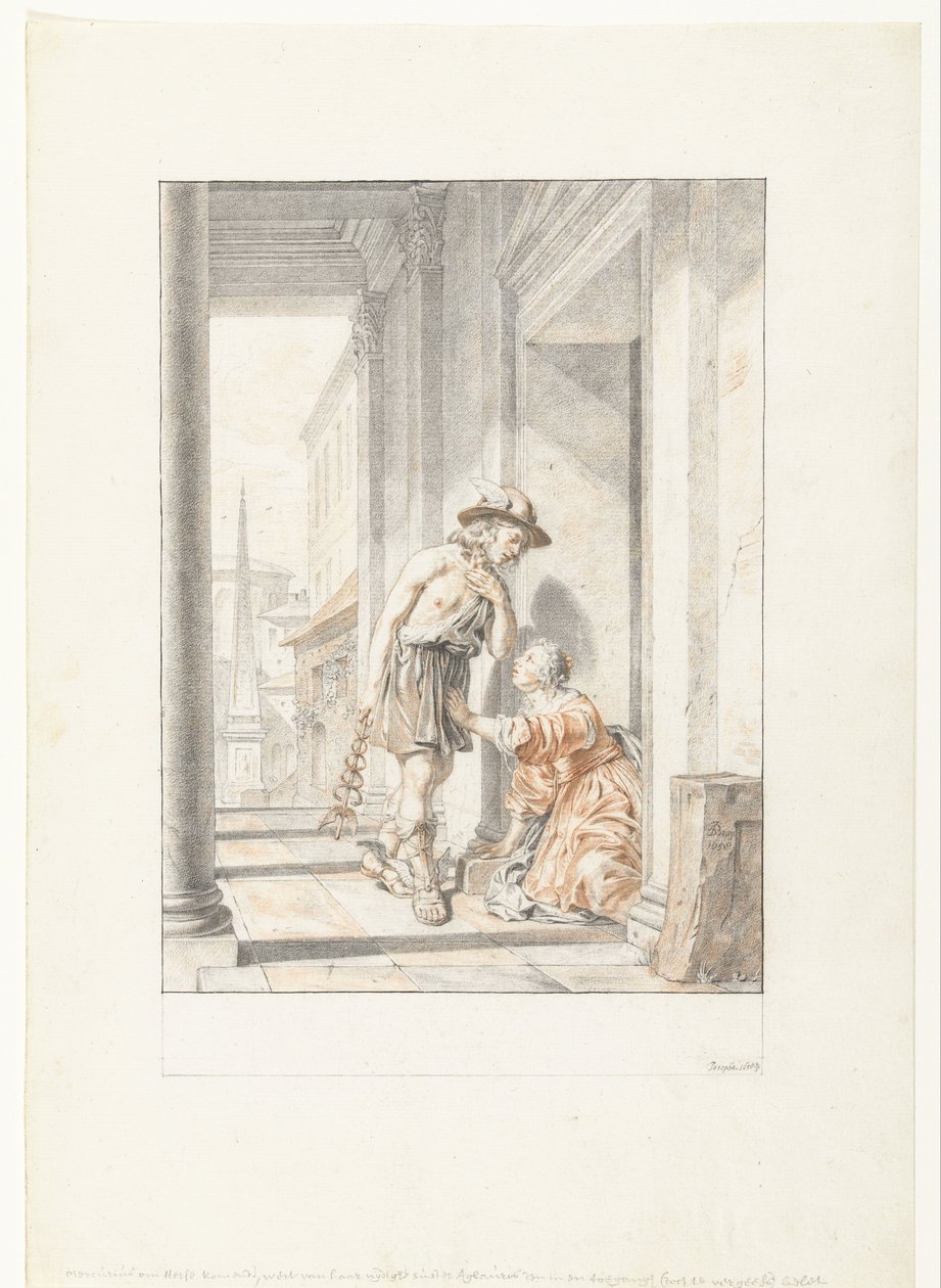 Mercury og Aglauros av Joseph de Bray