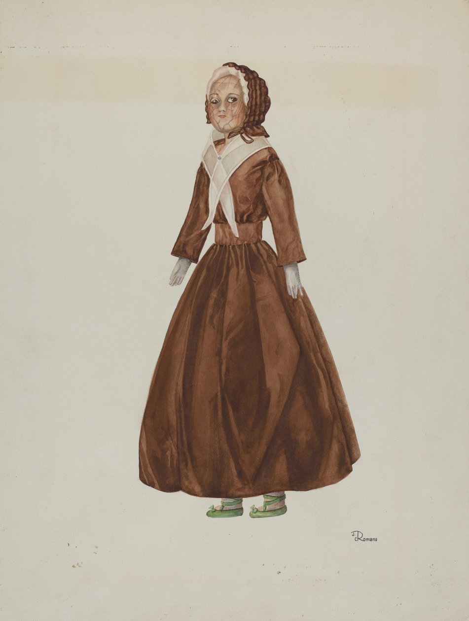 Dukke - Betsey Paine, ca. 1939. av Josephine C. Romano