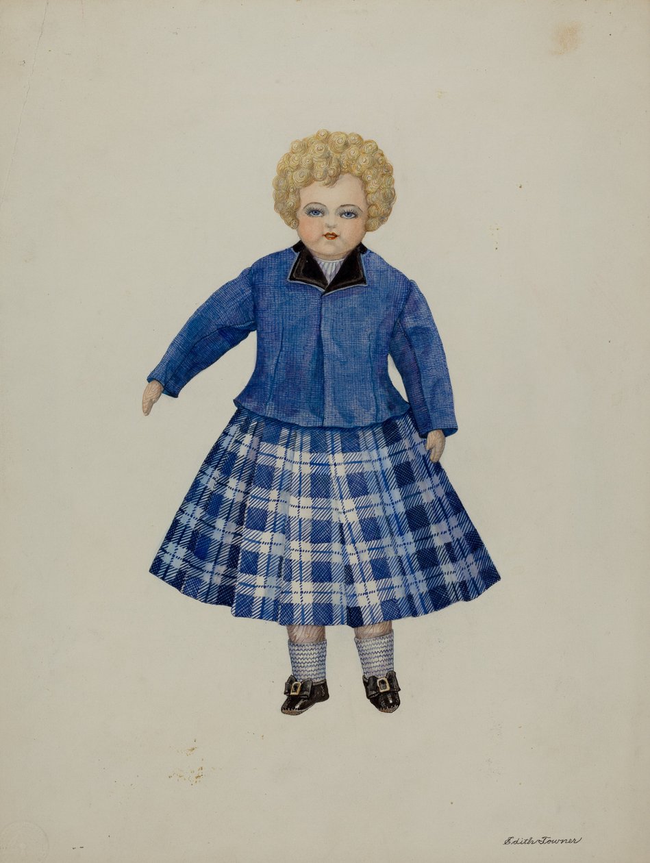 Dukke - Leslie Simpson, ca. 1937 av Josephine C. Romano