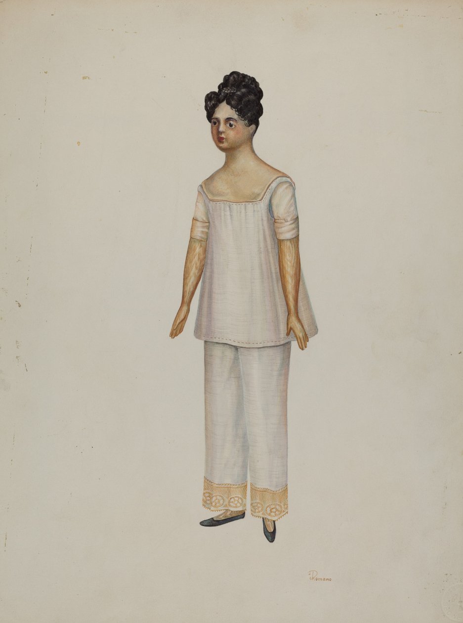Dukke - Lydia Sherman, ca. 1937. av Josephine C. Romano