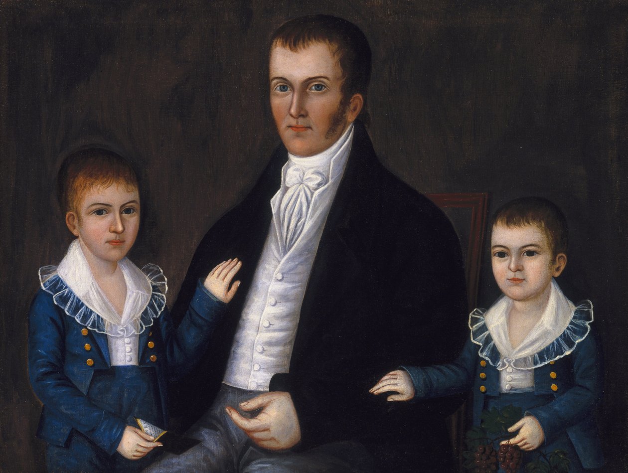 John Jacob Anderson og sønner, John og Edward av Joshua Johnson