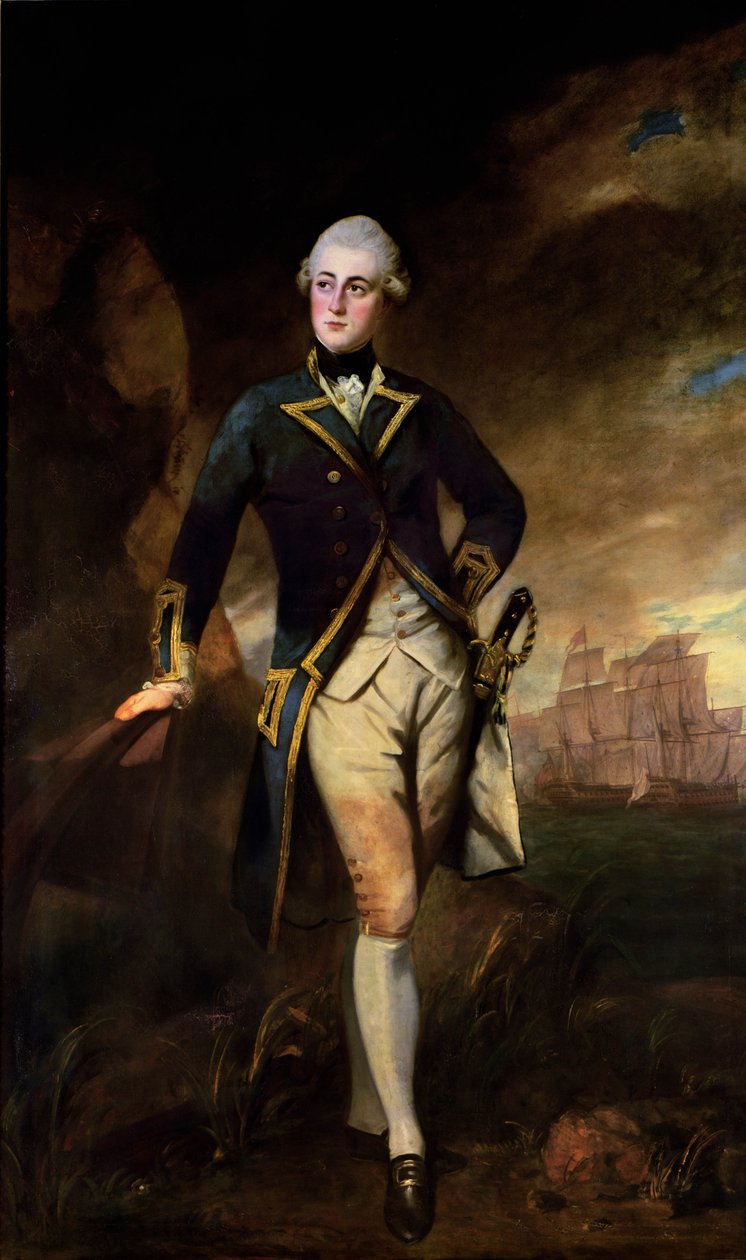 Kaptein Lord Robert Manners, 1782 av Joshua Reynolds