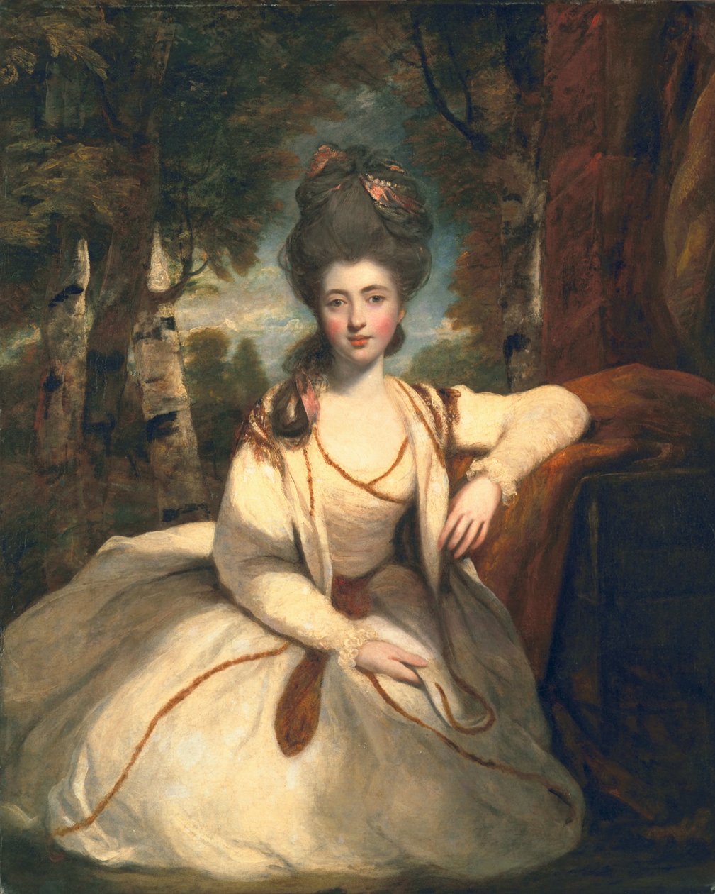 Frances Molesworth, senere Marchioness Camden, 1777 av Joshua Reynolds