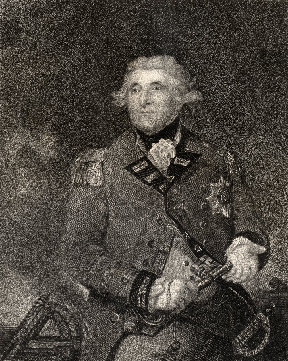 George Augustus Eliott, gravert av J. Cochran, fra 
