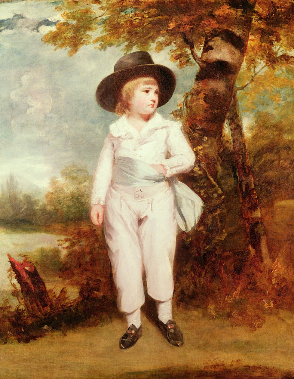 John Charles Spencer, Viscount Althorp, 1786 av Joshua Reynolds