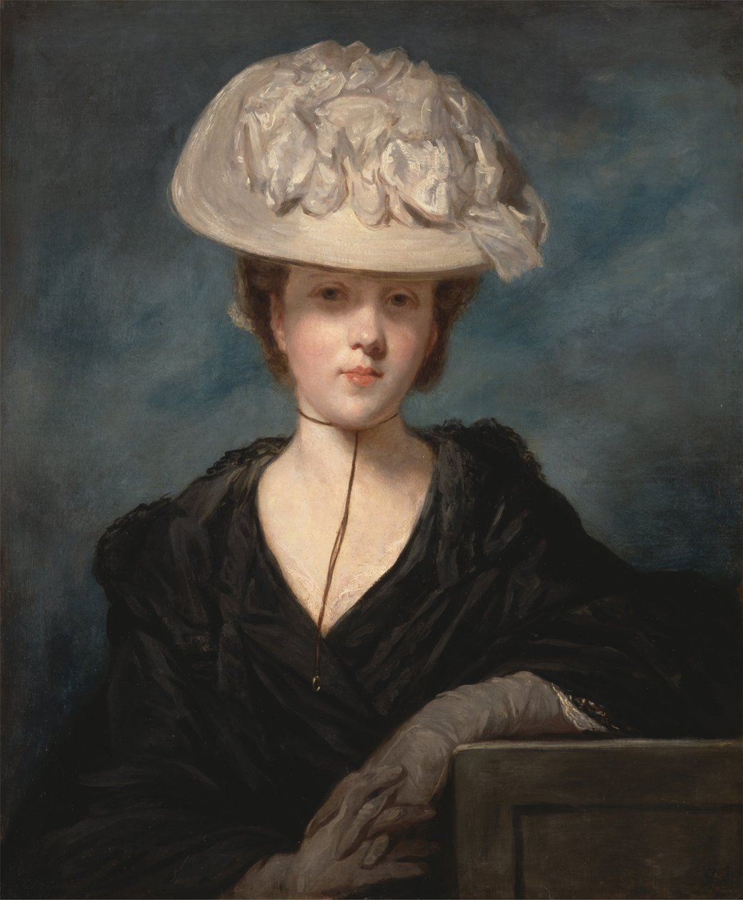 Frøken Mary Hickey av Joshua Reynolds