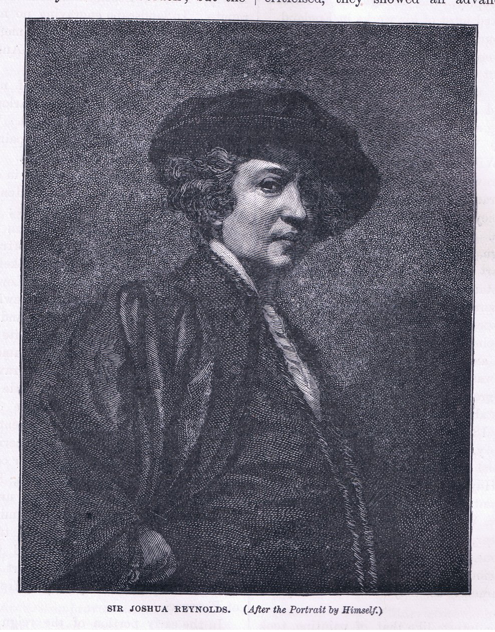 Selvportrett av Joshua Reynolds
