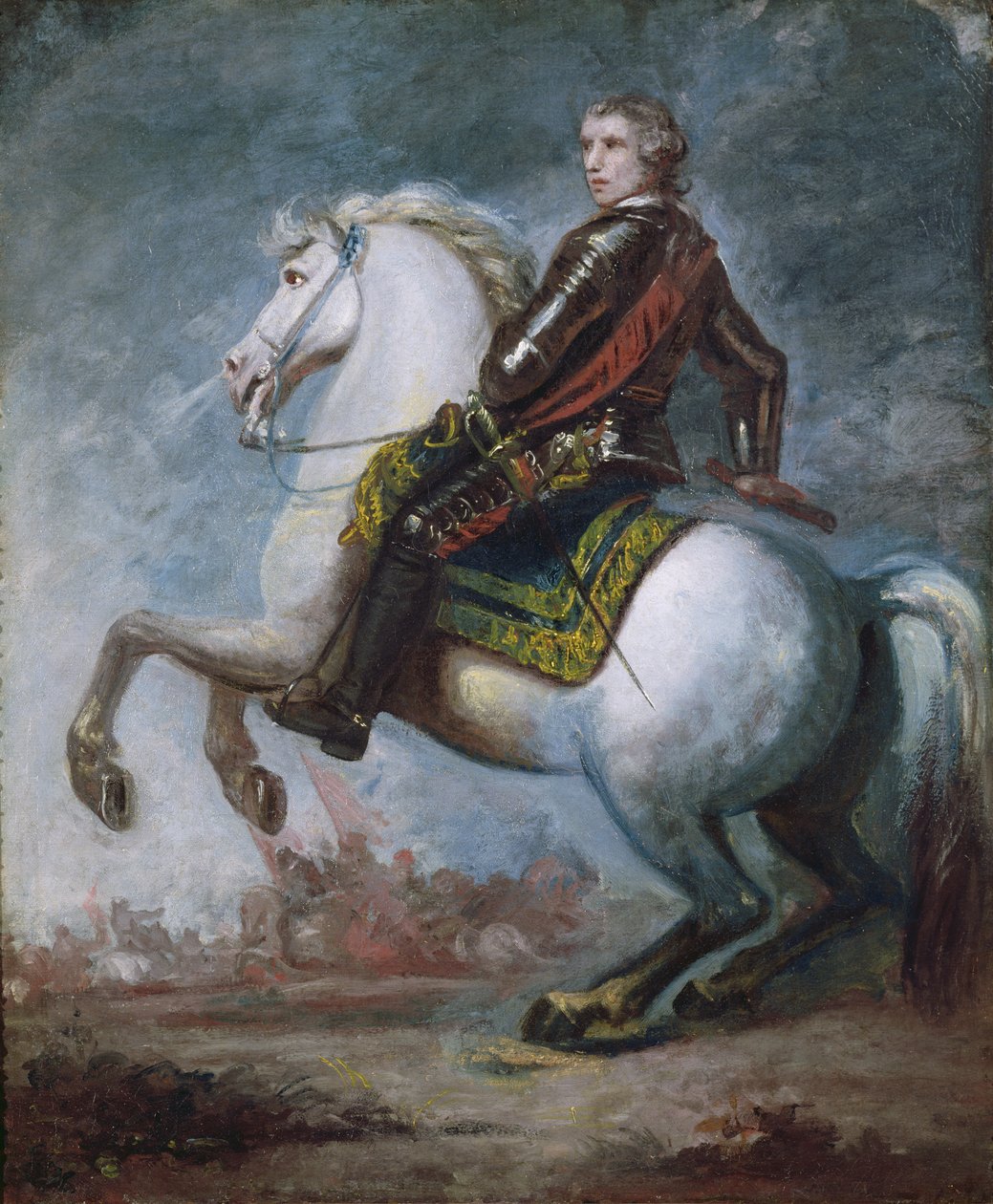 Sir Jeffrey Amherst (1717-97) ca. 1768 av Joshua Reynolds