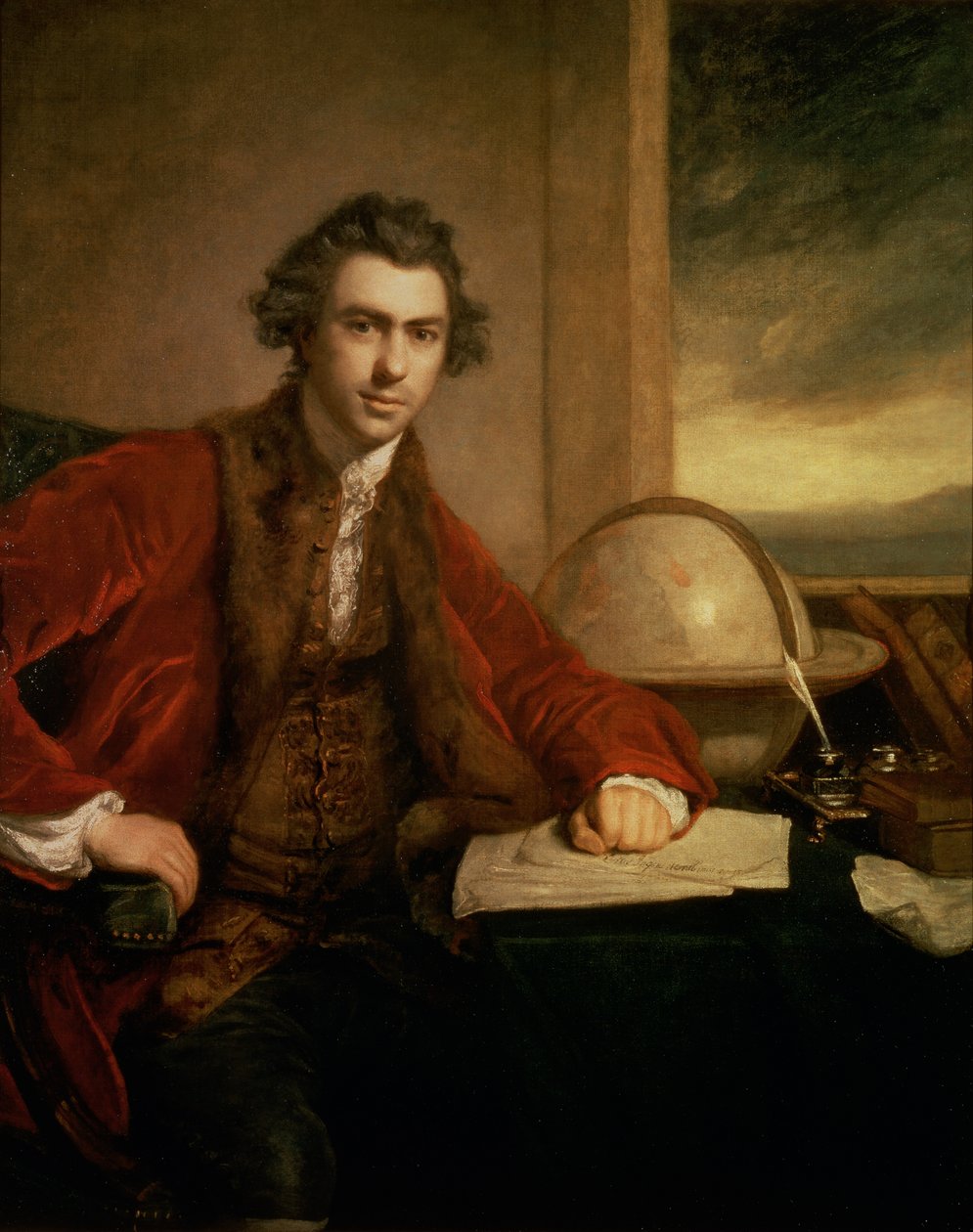Sir Joseph Banks (1743-1820), 1771-72 av Joshua Reynolds