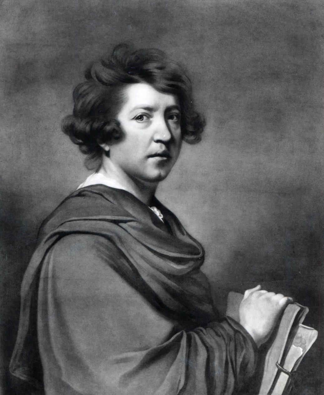Sir Joshua Reynolds, gravert av James Watson, 1770 (mezzotint) av Joshua Reynolds