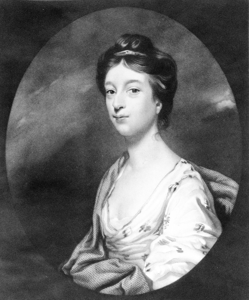 Susanna Taylor, gravert av Charles Algernon Tomkins, 1862 av Joshua Reynolds