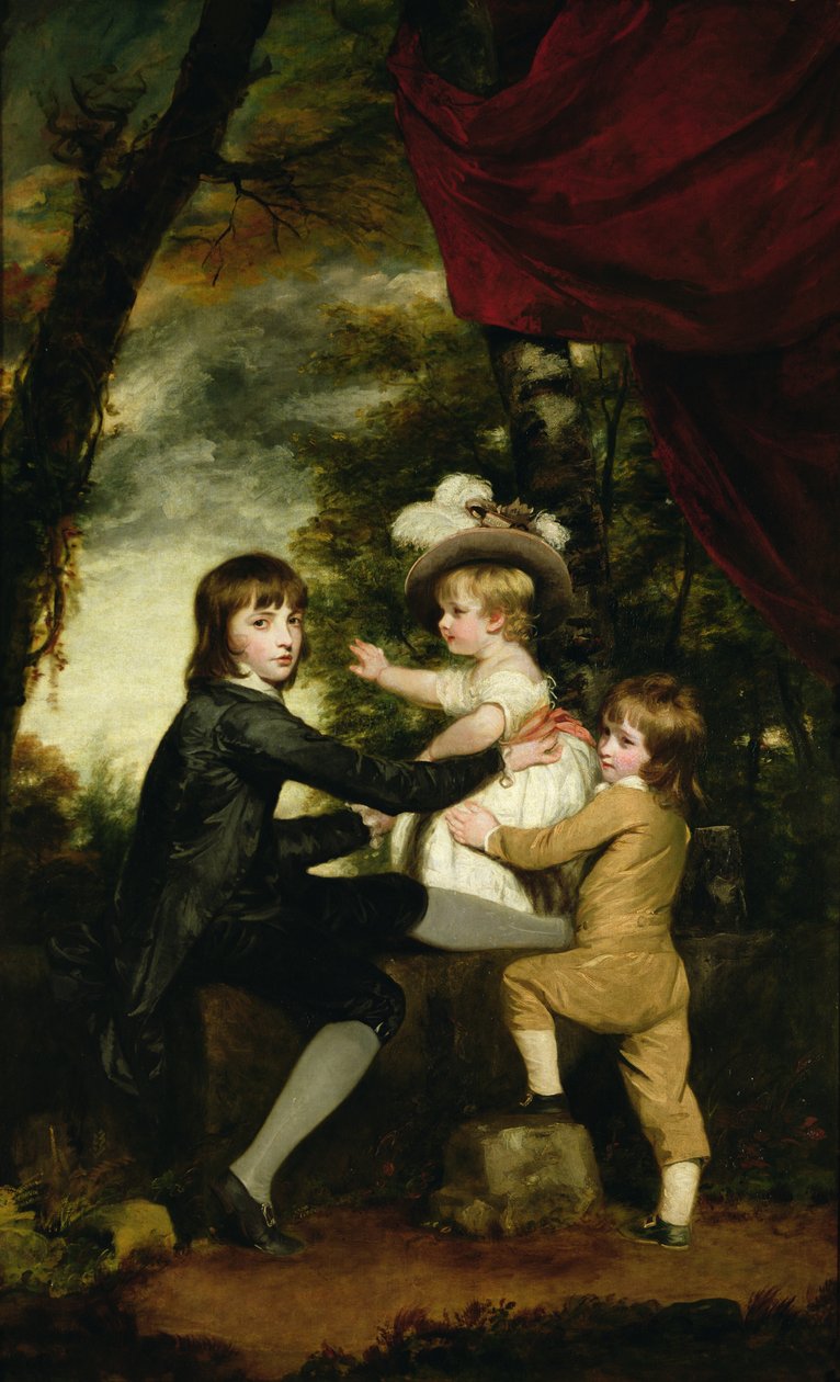 Lammebarna, 1783-85 av Joshua Reynolds