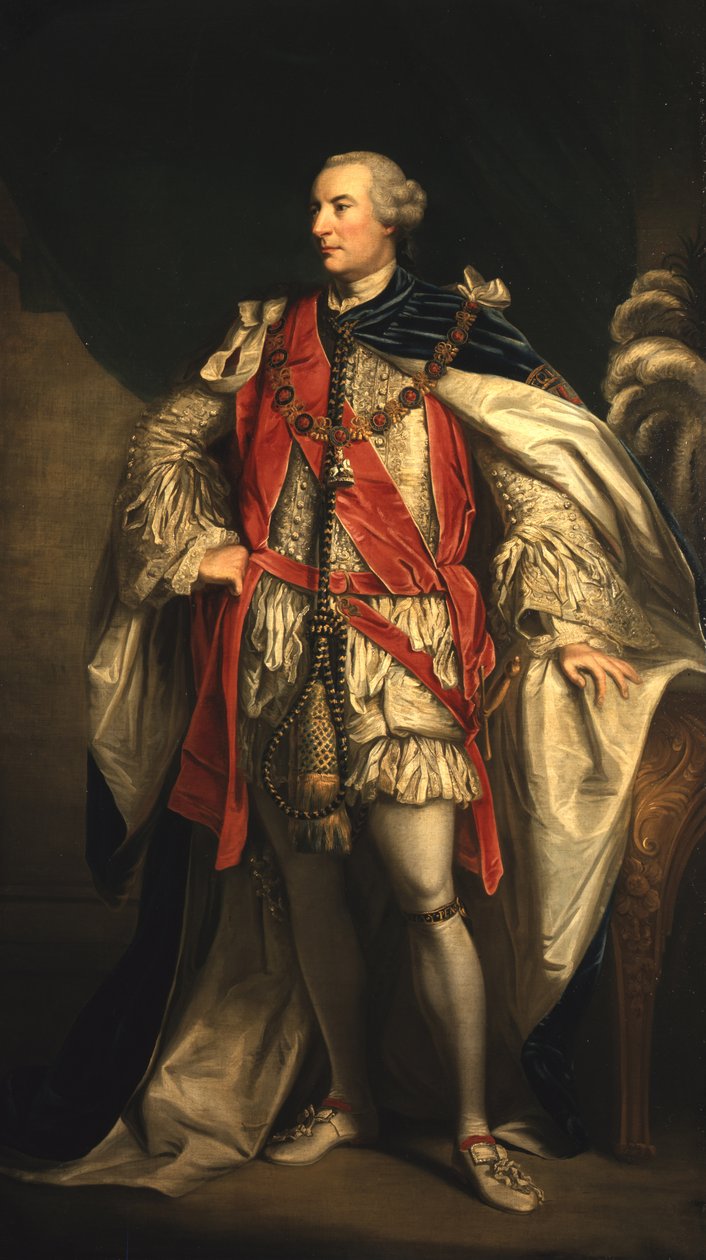Portrett av Hugh av Joshua (after) Reynolds