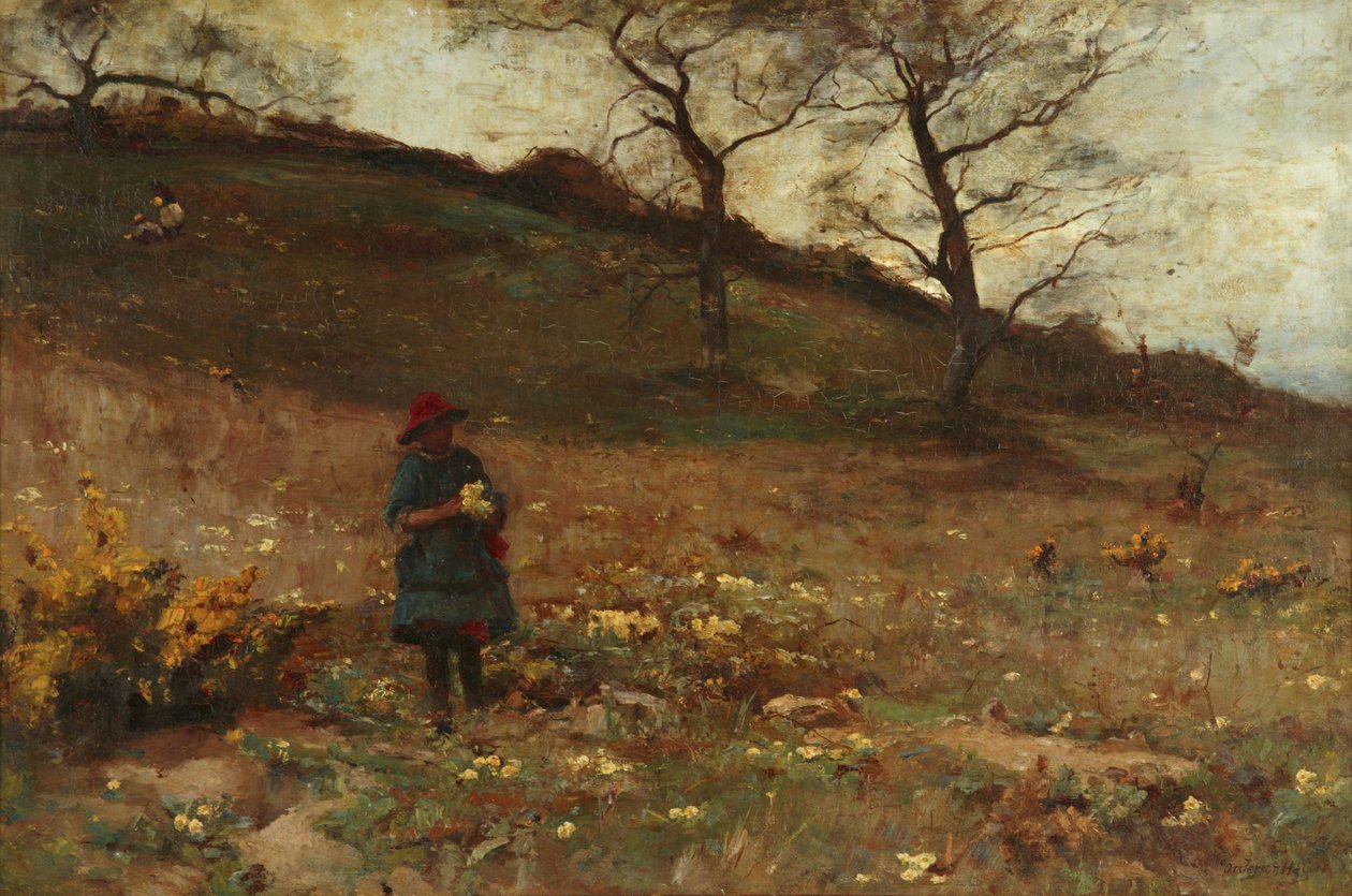 Springtime (olje på lerret) av Joshua Anderson Hague