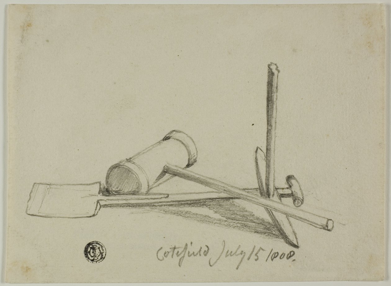 Mallet, Pick og Shovel av Joshua Cristall