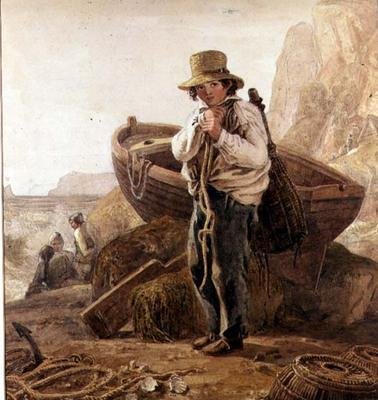 Den unge fiskergutt av Joshua Cristall