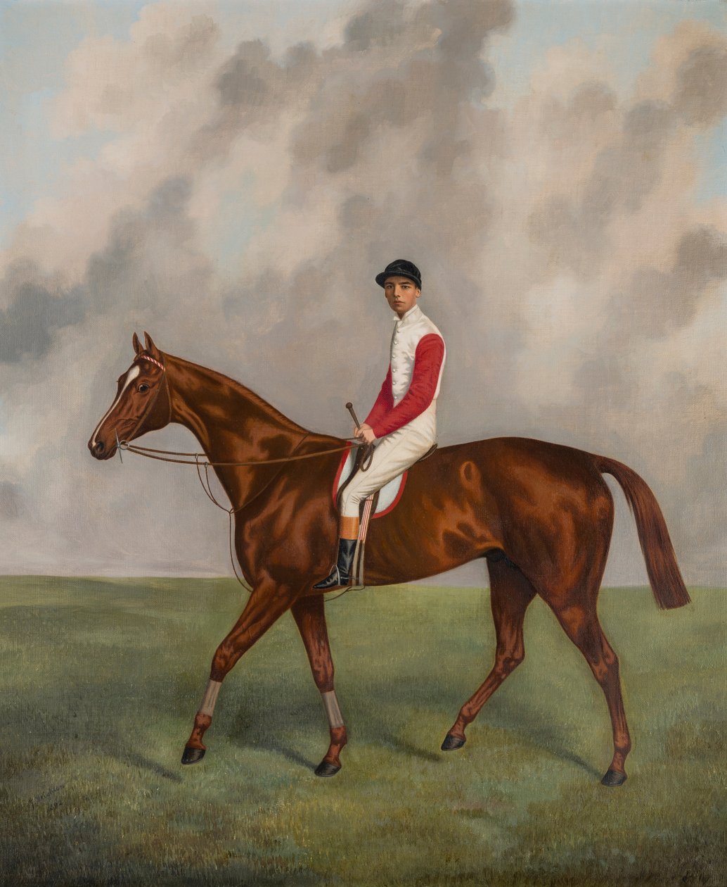 Sir Hugo-vinner av 1892-derbyet, ca. 1892 (olje på lerret) av Joshua Dighton