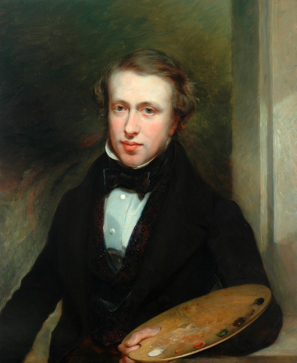 Selvportrett, 1839 av Joshua Horner