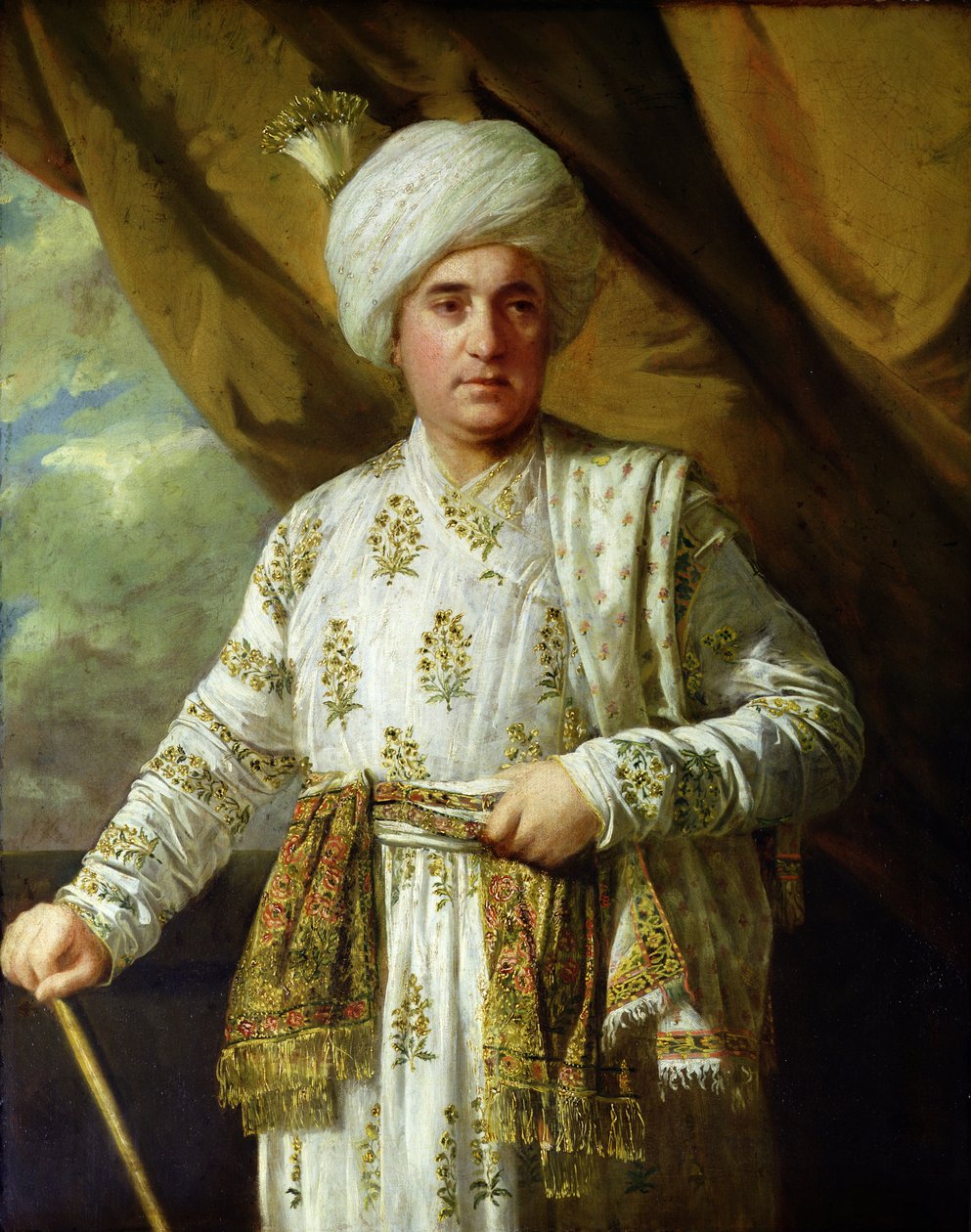 Kaptein John Foote fra det ærede East India Company av Joshua Reynolds