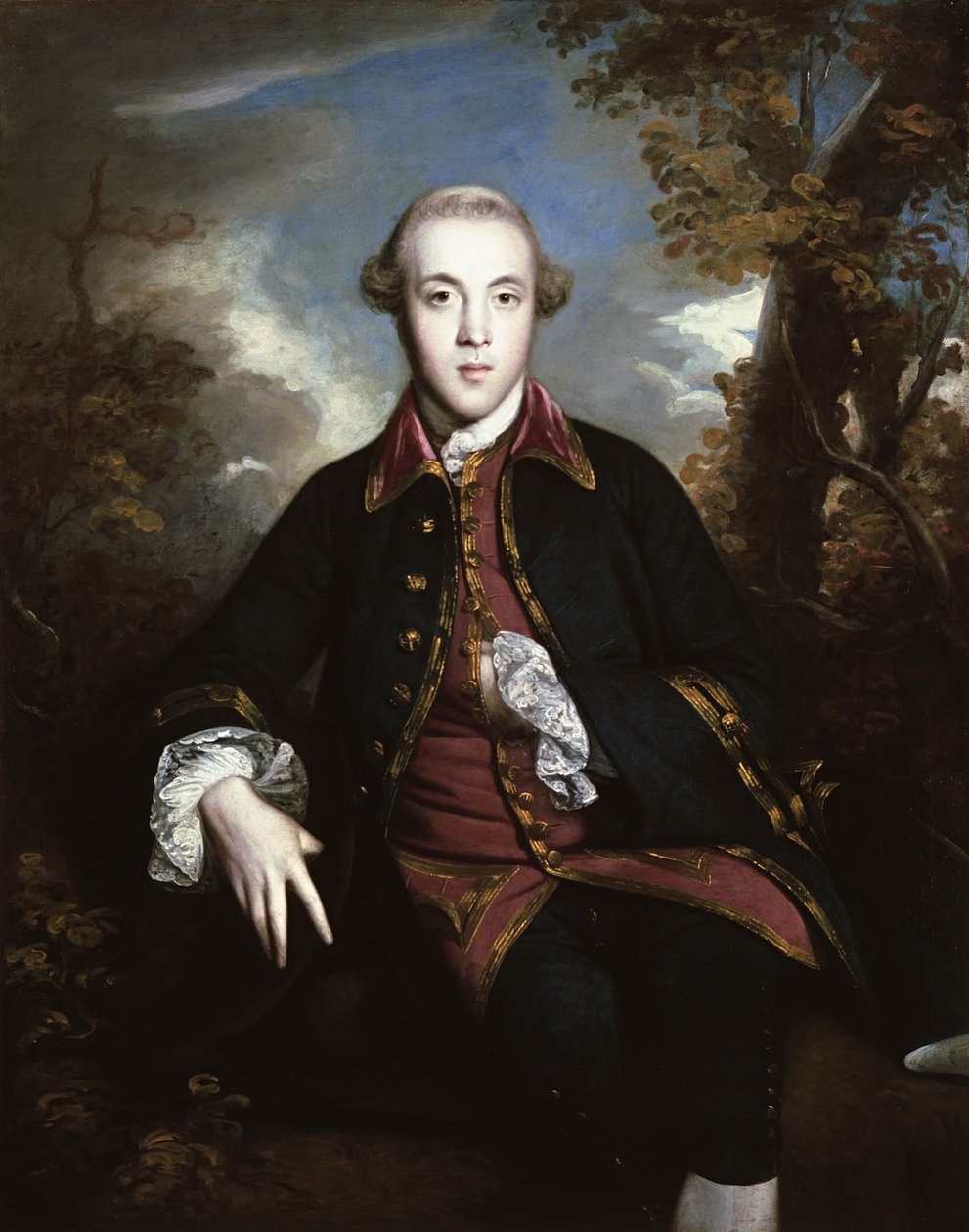 Charles Brandling (olje på lerret) av Joshua Reynolds