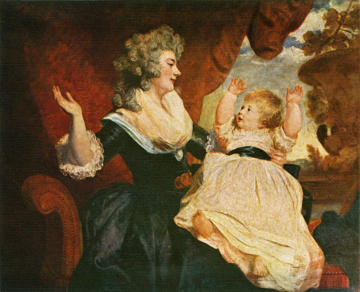 Hertuginne av Devonshire og barn, c1786, c1912 av Joshua Reynolds
