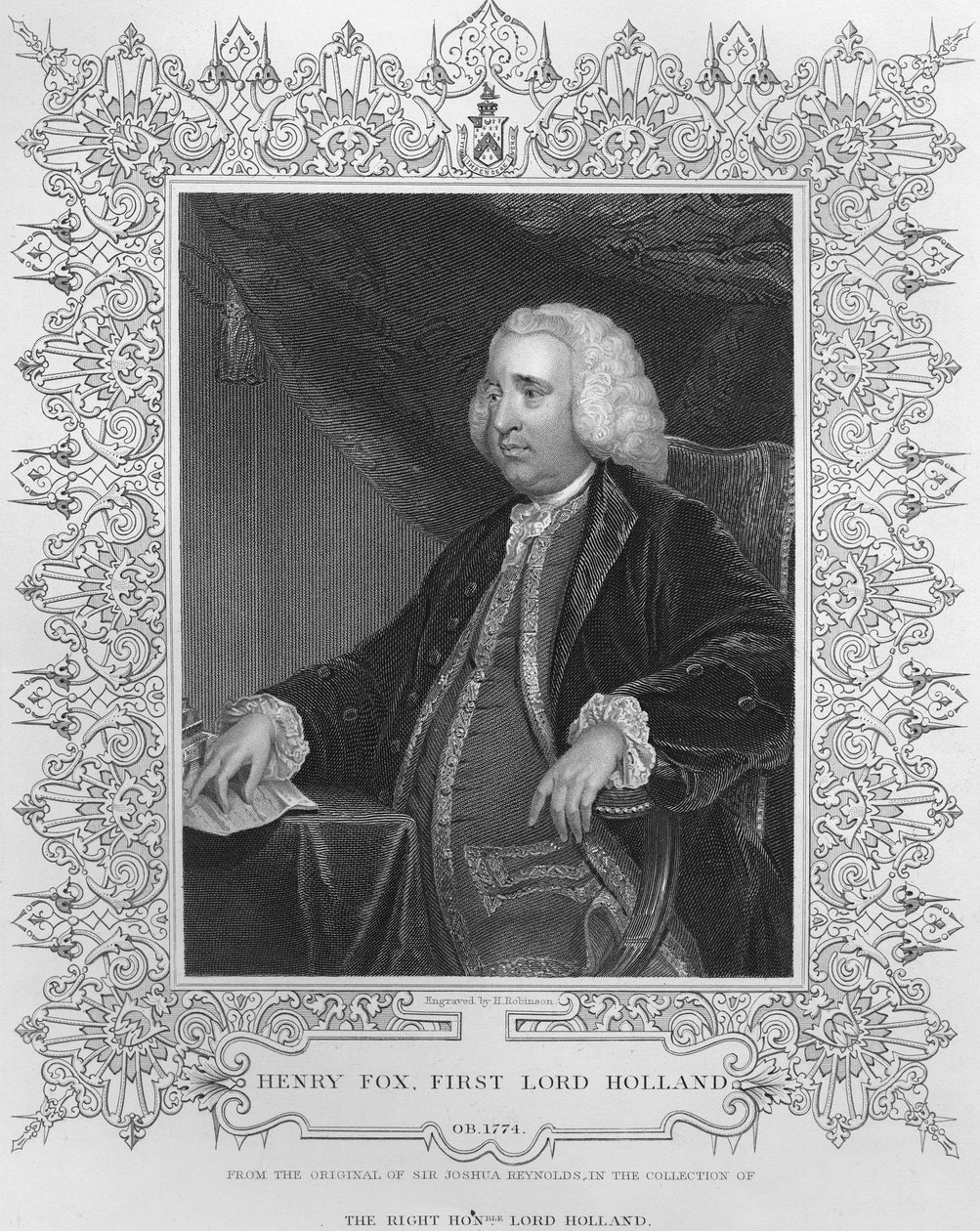 Henry Fox, 1. baron Holland av Joshua Reynolds