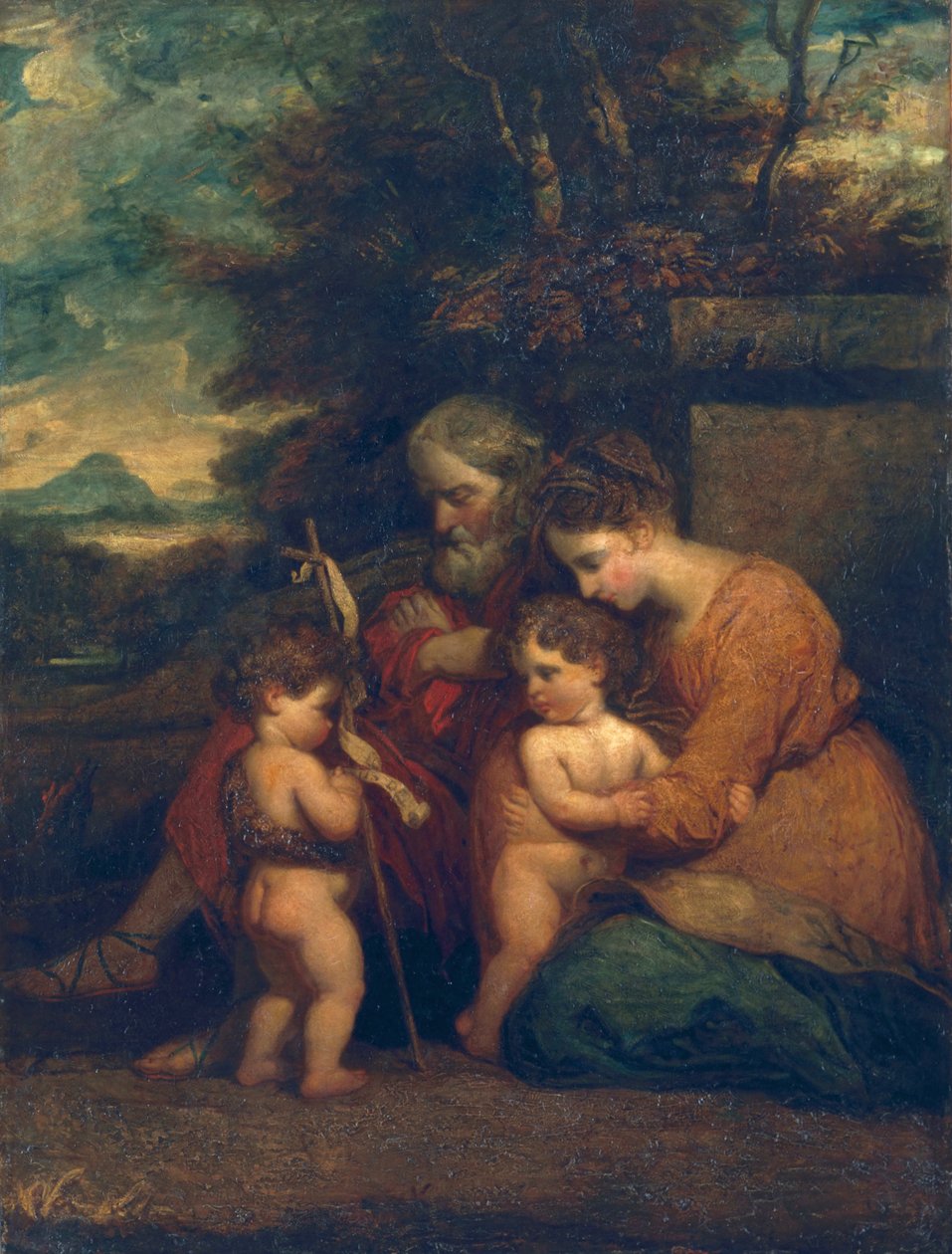 Hellige familie av Joshua Reynolds