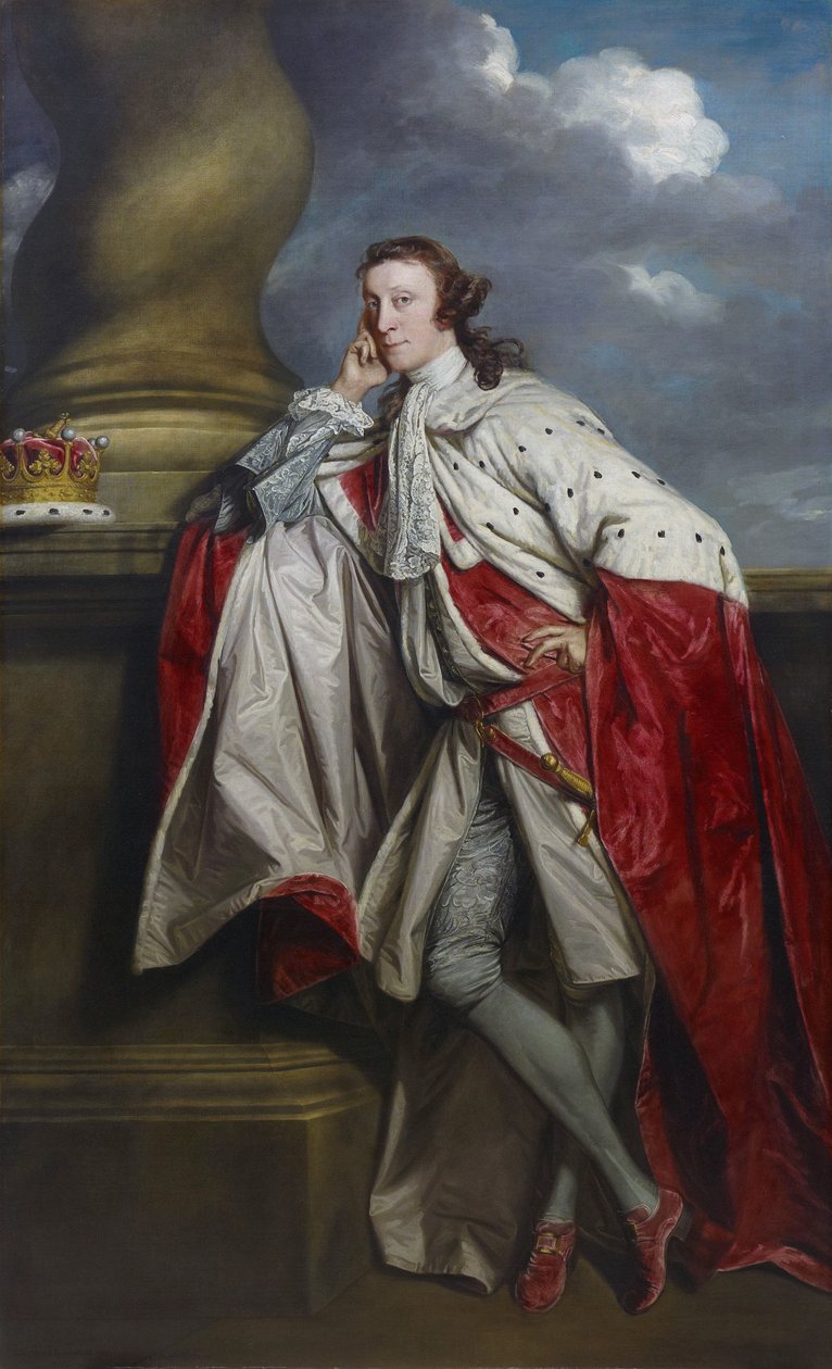 James, 7. jarl av Lauderdale av Joshua Reynolds