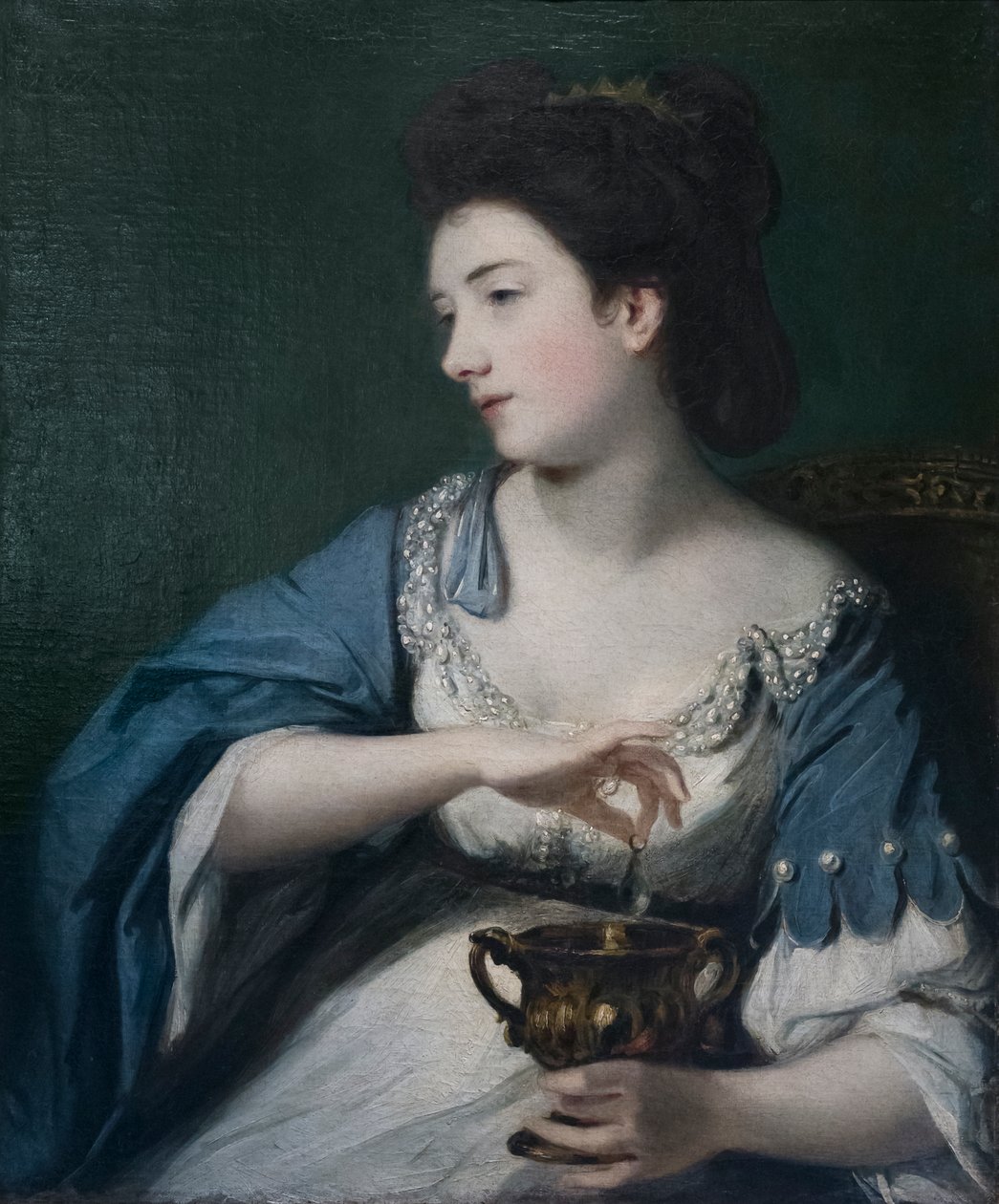 Kitty Fisher som Cleopatra av Joshua Reynolds