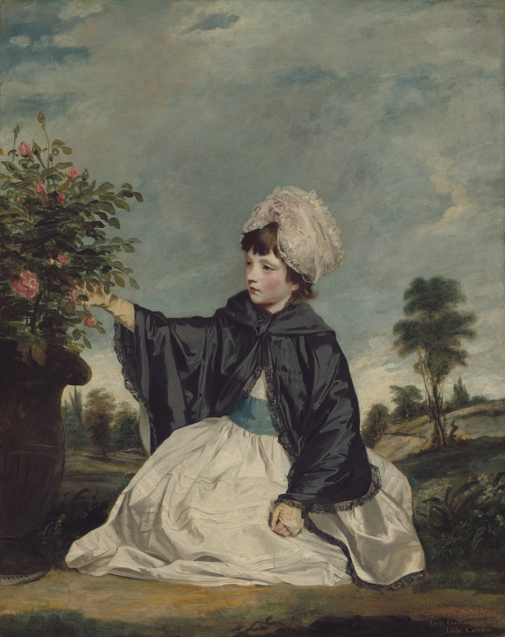 Lady Caroline Howard, ca. 1778 (olje på lerret) av Joshua Reynolds
