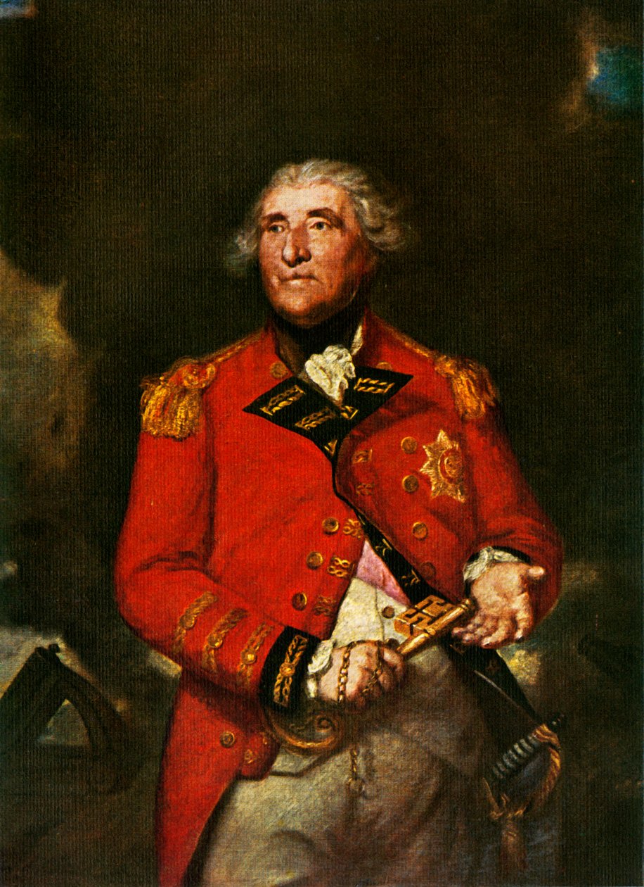 Lord Heathfield, 1787, c1912 av Joshua Reynolds