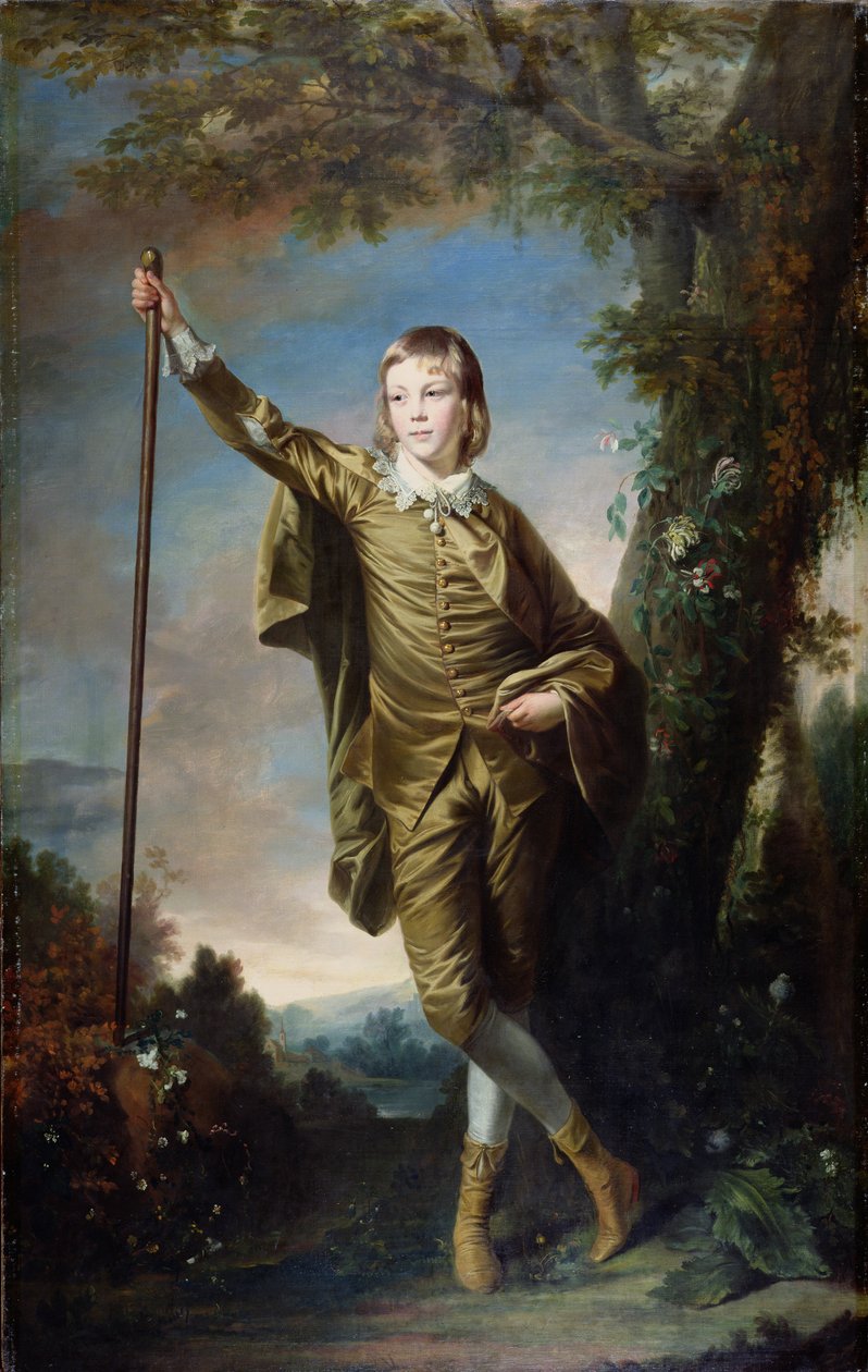 Mester Thomas Lister (The Brown Boy) av Joshua Reynolds