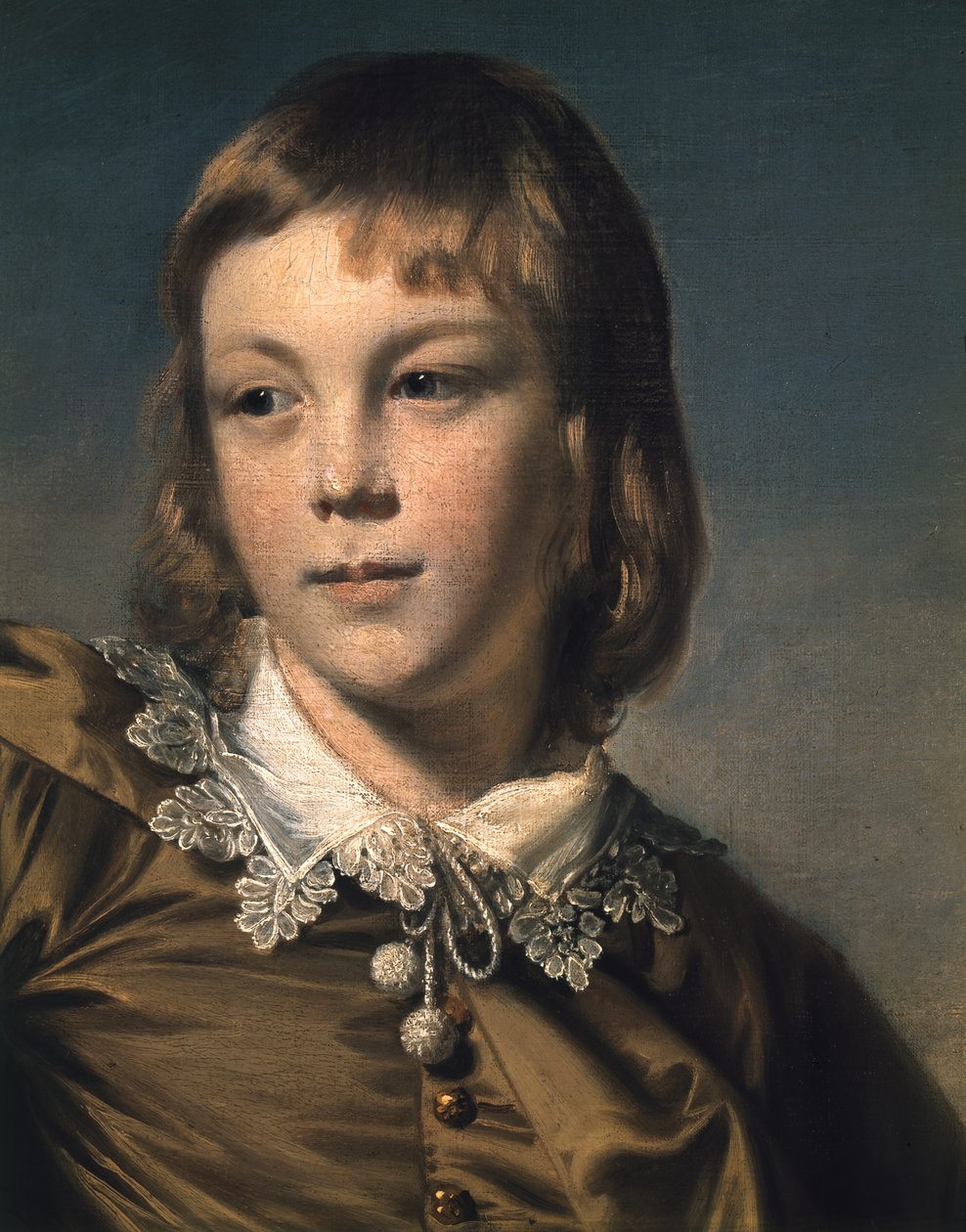 Mester Thomas Lister The Brown Boy, 1764 detalj av 4972 av Joshua Reynolds