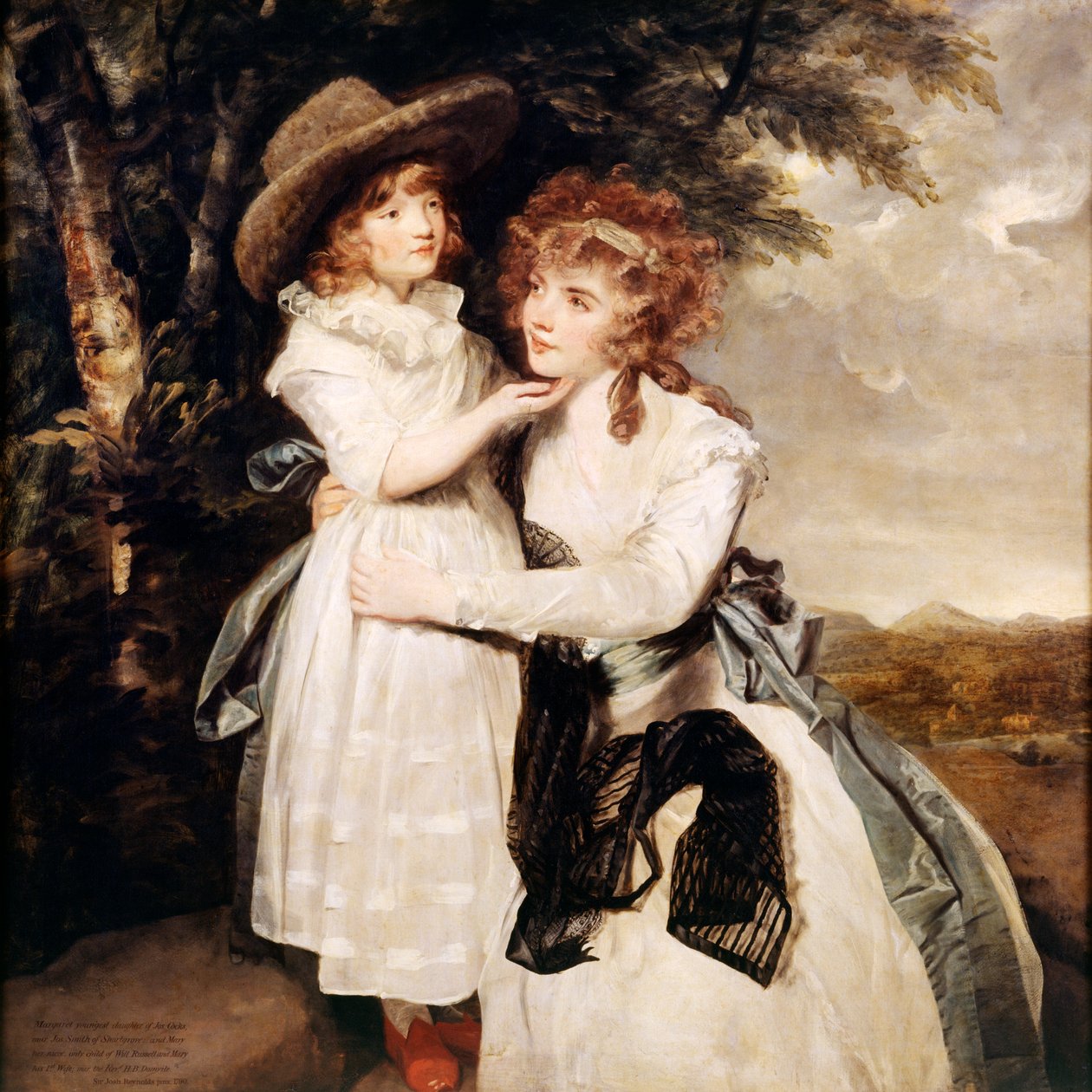 Miss Cocks og niesen hennes av Joshua Reynolds