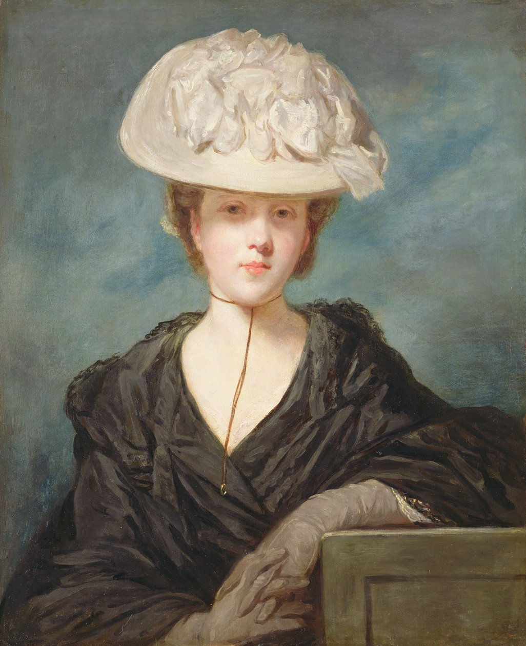 Frøken Mary Hickey av Joshua Reynolds