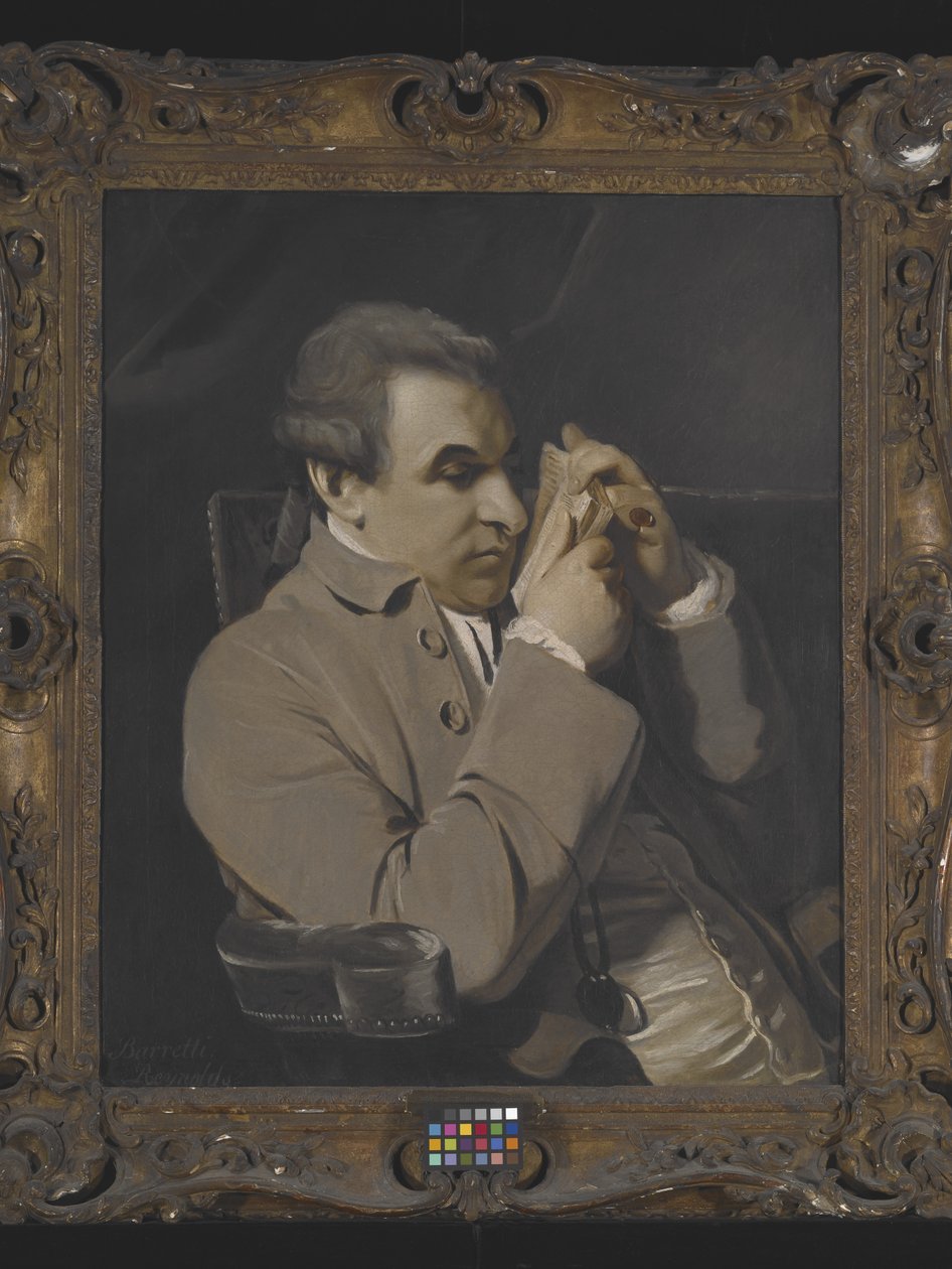 Portrett av Joseph Baretti (olje på lerret) av Joshua Reynolds