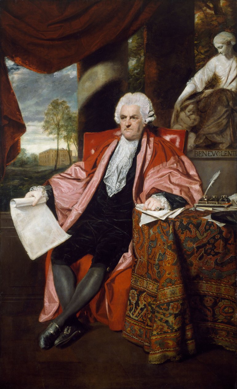 Portrett av Dr. John Ash av Joshua Reynolds