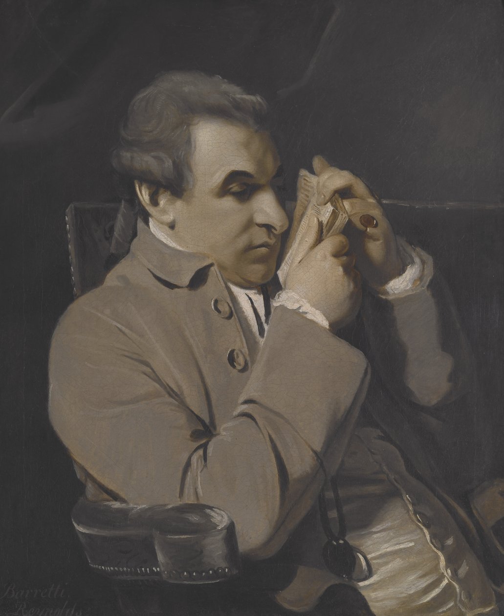 Portrett av Joseph Baretti, kopi (olje på lerret) av Joshua Reynolds