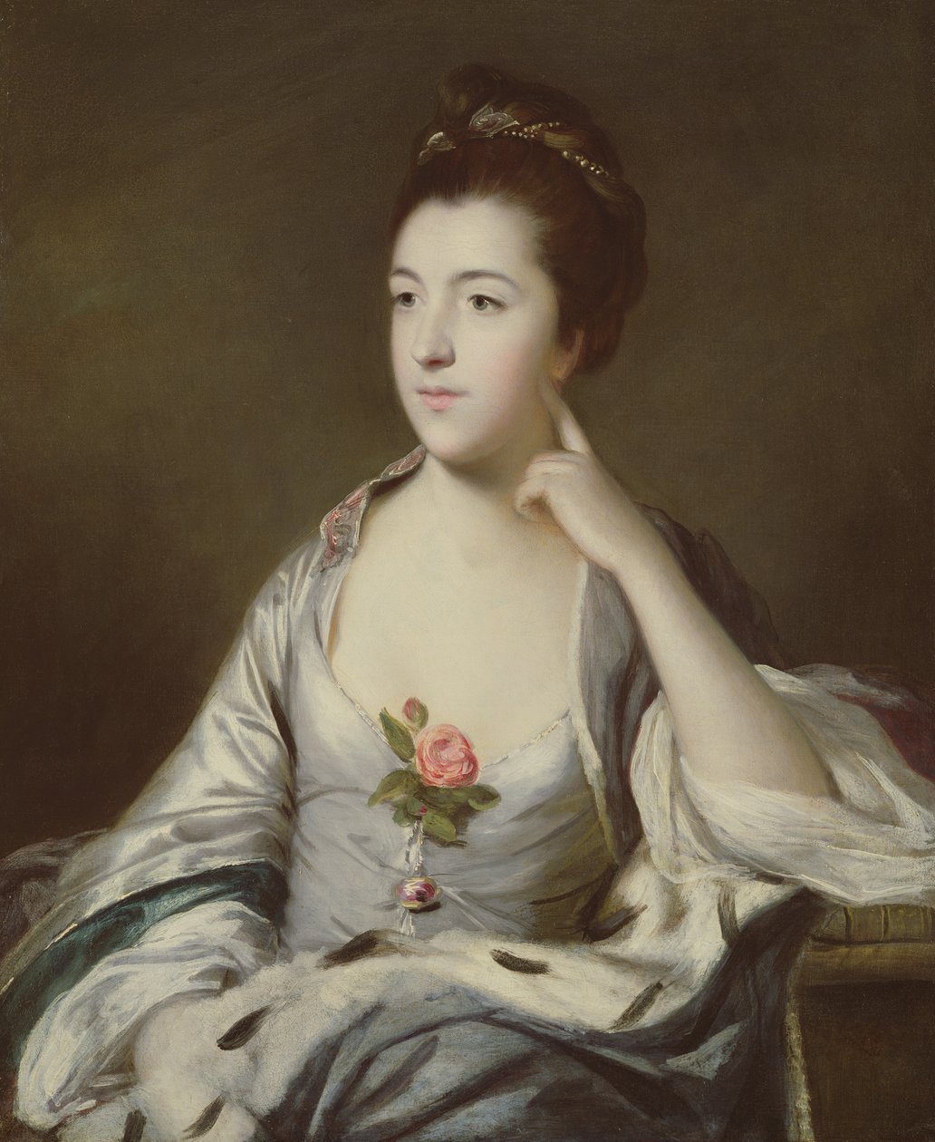 Portrett av Lady Juliana Dawkins, 1760 av Joshua Reynolds