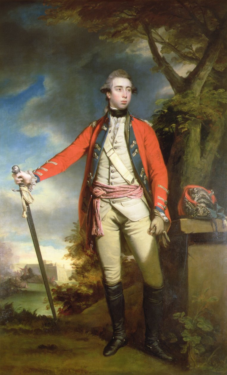 Portrett av Lord de Ferrars (olje på lerret) av Joshua Reynolds