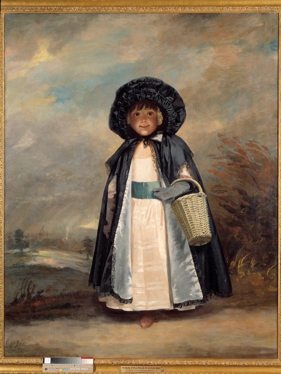 Portrett av frøken Frances Crewe Portrett av Frances Anne (Greville), Lady Crewe (død 1818) og kona til John Crewe. maleri av Joshua Reynolds (1723-1792) av Joshua Reynolds