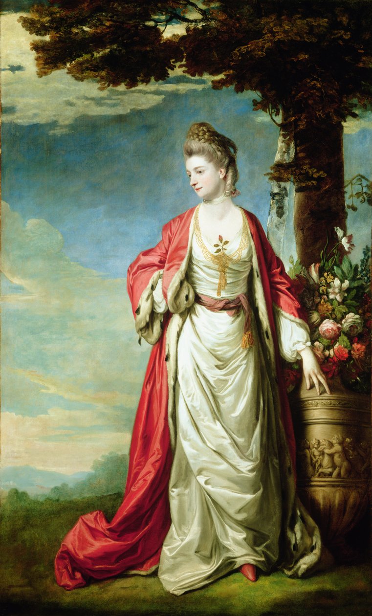 Portrett av fru Trecothick, i tyrkisk kjole av Joshua Reynolds