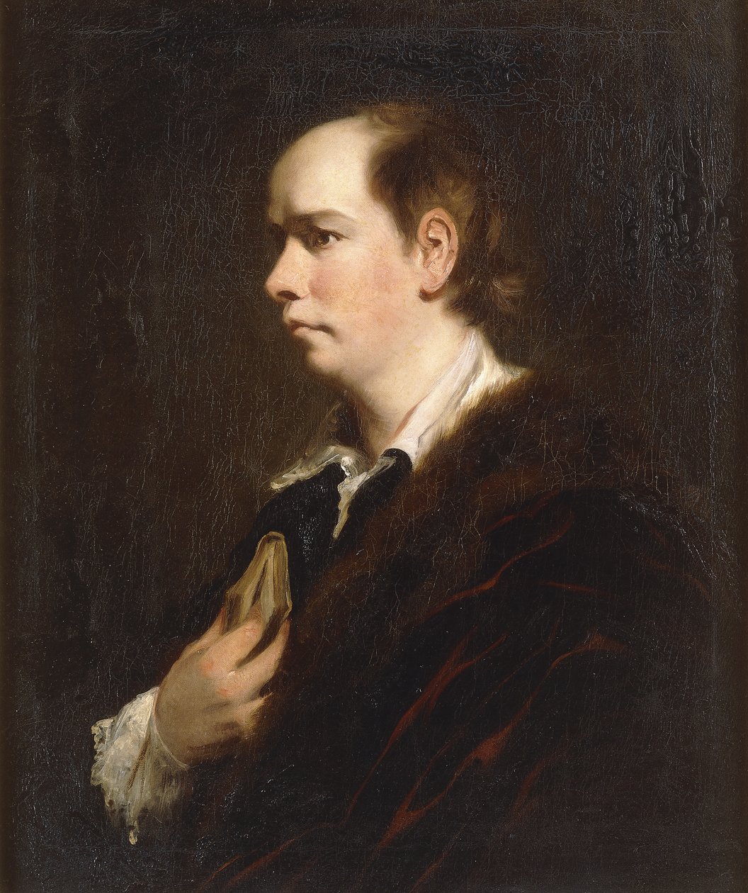 Portrett av Oliver Goldsmith av Joshua Reynolds
