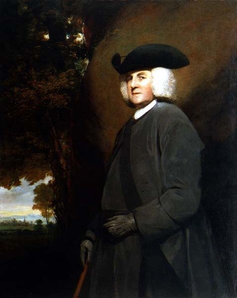 Portrett av Richard Robinson (1709-94) erkebiskop av Armagh og primat av hele Irland, ca. 1775 av Joshua Reynolds