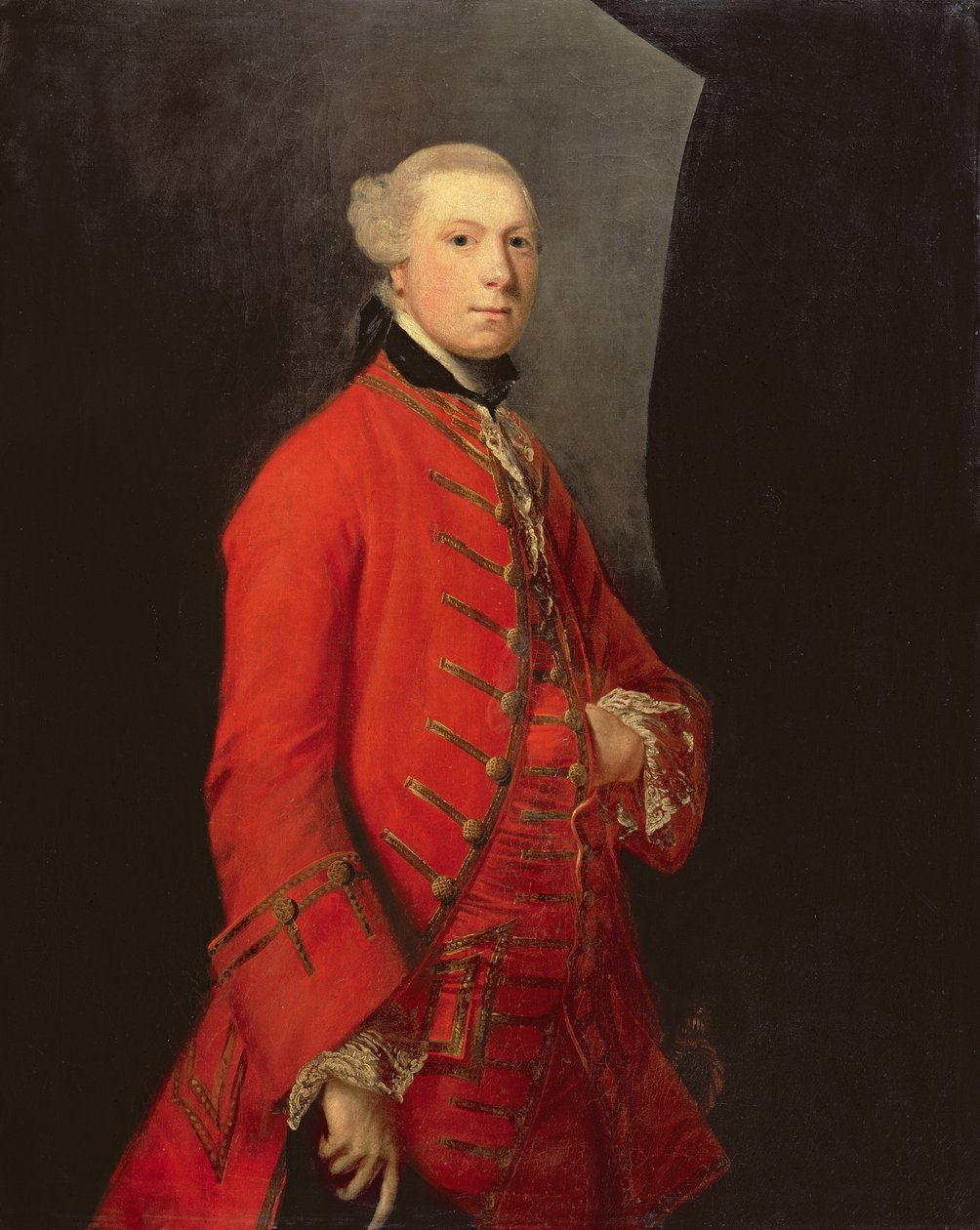 Portrett av Robert Shaftoe, Kaled "Bonnie Bobby Shaftoe" av Joshua Reynolds
