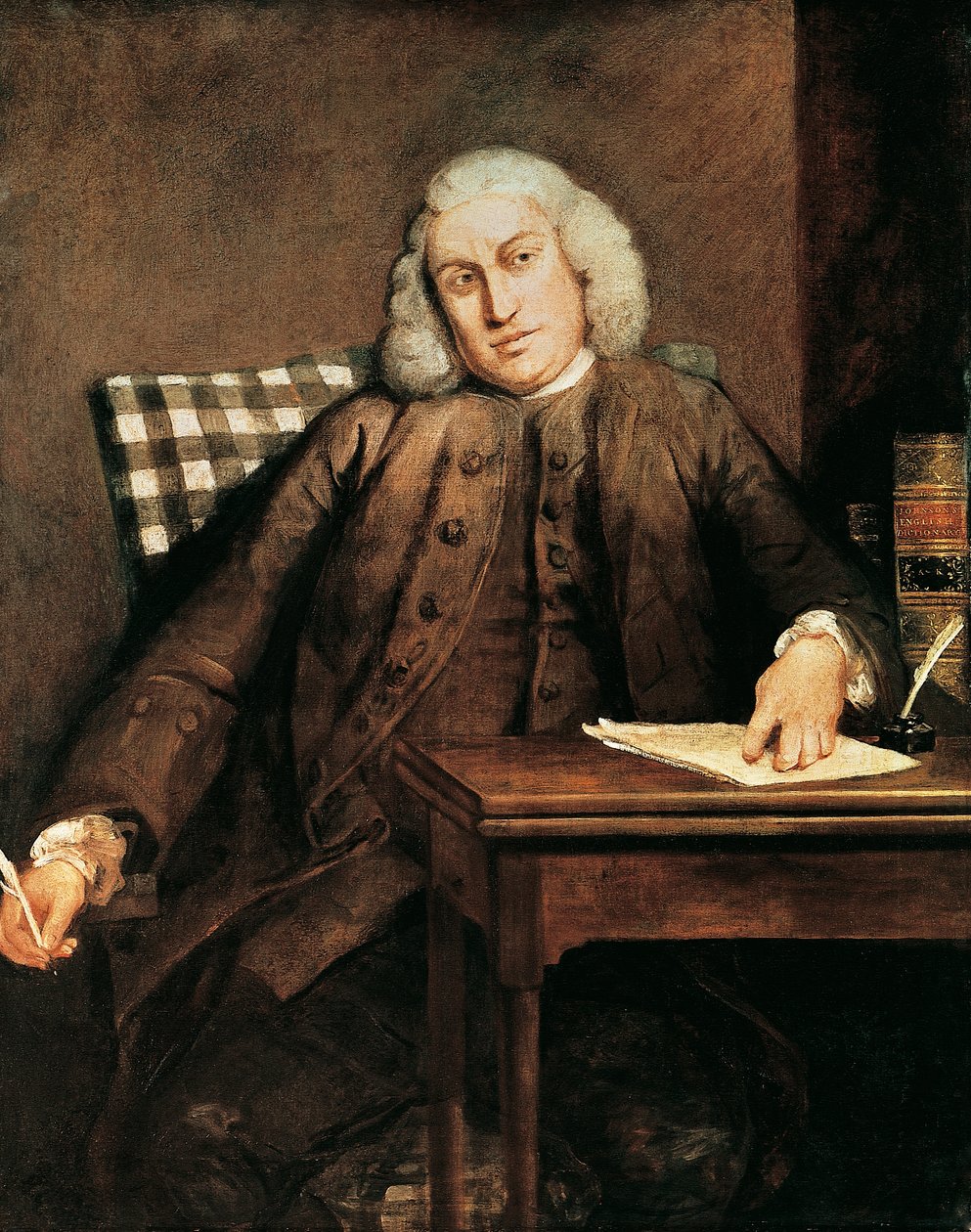 Portrett av Samuel Johnson (Lichfield av Joshua Reynolds