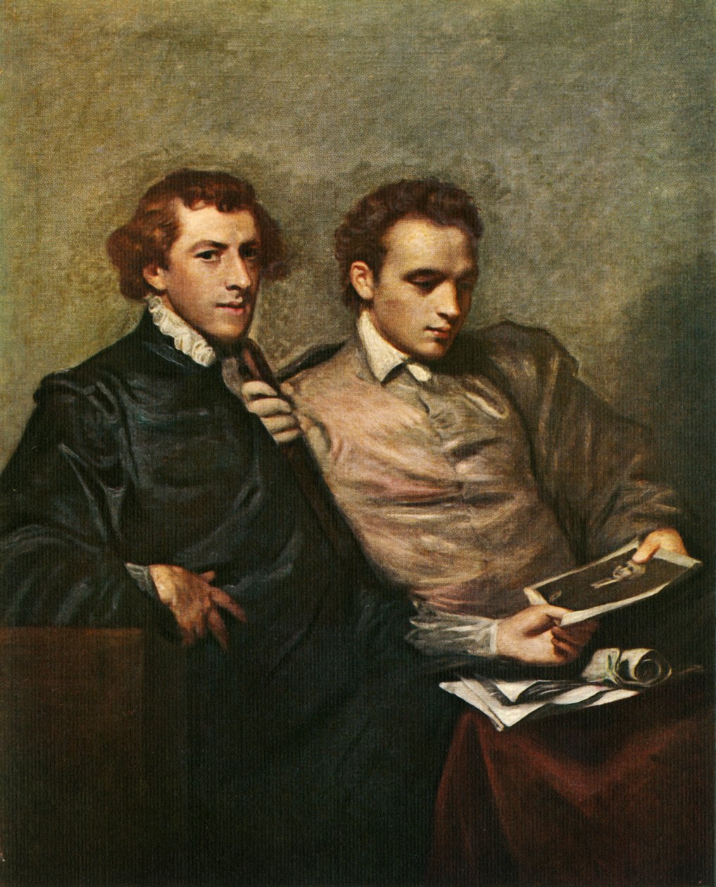Portrett av to herrer, c1778, c1912 av Joshua Reynolds